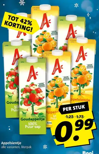 Boni Appelsientje aanbieding