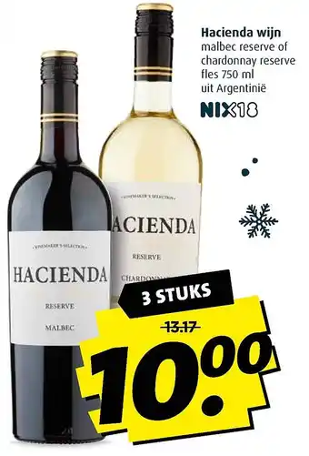 Boni Hacienda wijn aanbieding