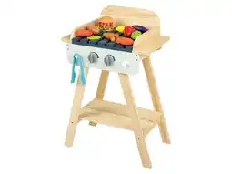 Lidl Playtive Houten speelgoed BBQ aanbieding