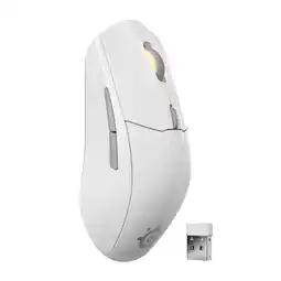 MediaMarkt Steelseries Rival 3 Wireless Gen 2 Gamingmuis Wit aanbieding