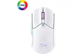 MediaMarkt Hyperx Pulsefire Haste 2 Core Draadloze Muis Wit aanbieding