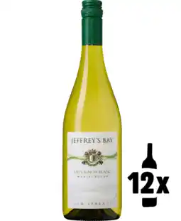 Wijnvoordeel 12 flessen Jeffrey's Bay Sauvignon Blanc Voordeelpakket aanbieding