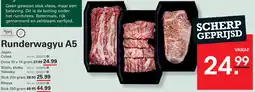 Sligro Runderwagyu A5 aanbieding