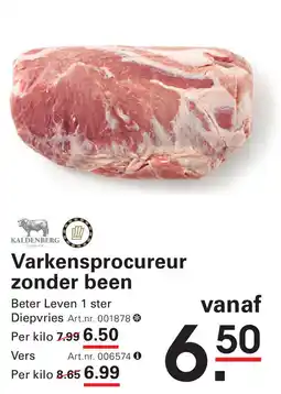 Sligro Varkensprocureur zonder been aanbieding