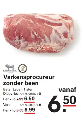 Sligro Varkensprocureur zonder been aanbieding
