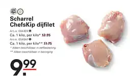 Sligro Scharrel Chefskip dijfilet aanbieding
