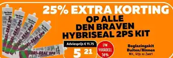 De voordeelmarkt OP ALLE DEN BRAVEN HYBRISEAL 2PS KIT aanbieding