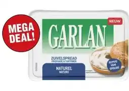 Budget Food Garlan Zuivelspread Naturel aanbieding