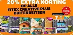 De voordeelmarkt OP ALLE FITEX CREATIVE PLUS BUITENBEITSEN aanbieding