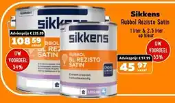 De voordeelmarkt Sikkens Rubbol Rezisto Satin aanbieding