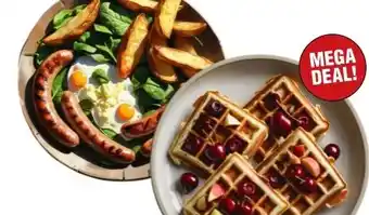 Budget Food Maaltijd Poffertjes, Wafeltjes of Aardappelpartjes aanbieding