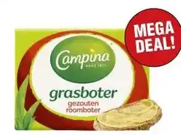 Budget Food Campina Botergoud Grasboter Gezouten aanbieding
