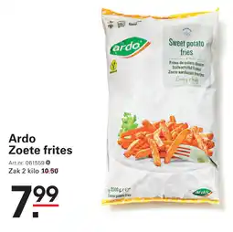 Sligro Ardo Zoete frites aanbieding