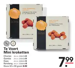 Sligro Te Voert Mini kroketten aanbieding