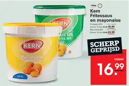 Sligro Kern Fritessaus en mayonaise aanbieding