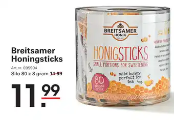Sligro Breitsamer Honingsticks aanbieding