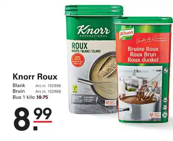 Sligro Knorr Roux aanbieding
