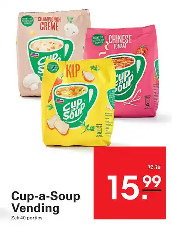 Sligro Cup-a-Soup Vending aanbieding