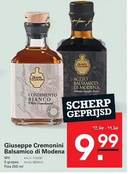 Sligro Giuseppe Cremonini Balsamico di Modena aanbieding