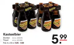 Sligro Kasteelbier aanbieding