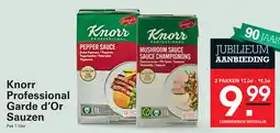 Sligro Knorr Professional Garde d'Or Sauzen aanbieding