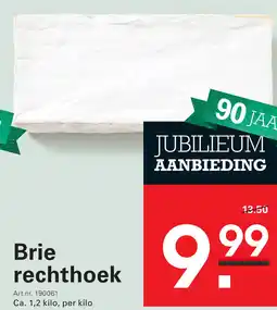 Sligro Brie rechthoek aanbieding