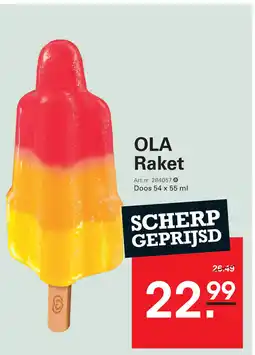 Sligro OLA Raket aanbieding