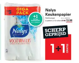 Sligro Nalys Keukenpapier aanbieding