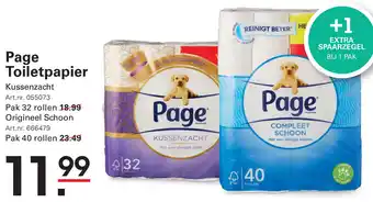Sligro Page Toiletpapier aanbieding