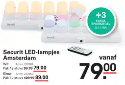 Sligro Securit LED-lampjes Amsterdam aanbieding