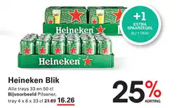 Sligro Heineken Blik aanbieding