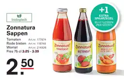 Sligro Zonnatura Sappen aanbieding