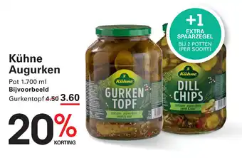 Sligro Kühne Augurken aanbieding
