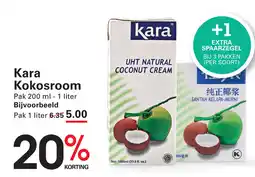 Sligro Kara Kokosroom aanbieding