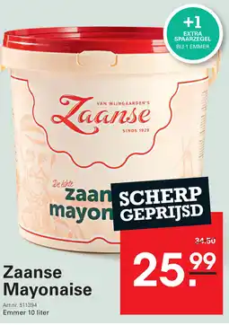 Sligro Zaanse Mayonaise aanbieding