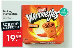 Sligro Topking Vlammetjes aanbieding