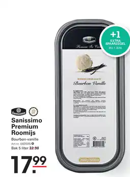 Sligro Sanissimo Premium Roomijs aanbieding