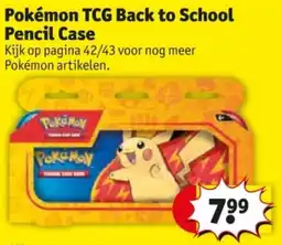 Kruidvat Pokémon TCG Back to School Pencil Case aanbieding