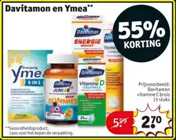 Kruidvat Davitamon en Ymea aanbieding