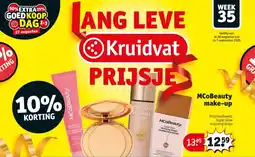 Kruidvat MCoBeauty make-up aanbieding