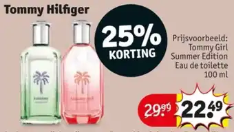 Kruidvat Tommy Hilfiger aanbieding