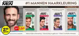Kruidvat Just for Men Haarkleuring aanbieding