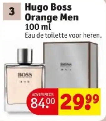 Kruidvat Hugo Boss Orange Men aanbieding