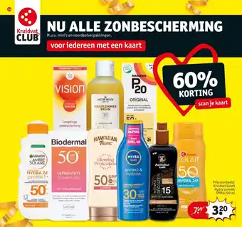 Kruidvat Nu Alle Zonbescherming aanbieding