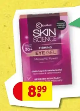 Kruidvat Skin Science Firming Eye Gel aanbieding