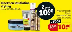 Kruidvat Elnett en Studioline styling aanbieding