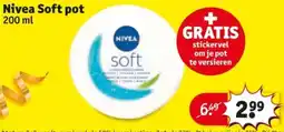 Kruidvat Nivea Soft pot aanbieding