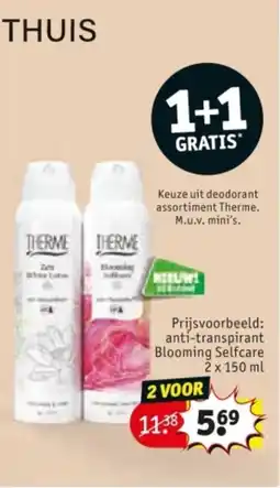 Kruidvat Therme Deodorant aanbieding