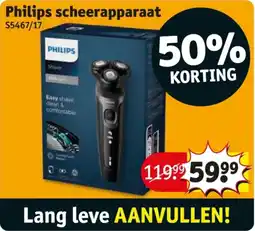 Kruidvat Philips Scheerapparaat aanbieding