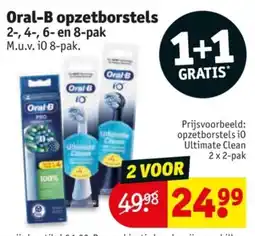Kruidvat Oral-B opzetborstels aanbieding